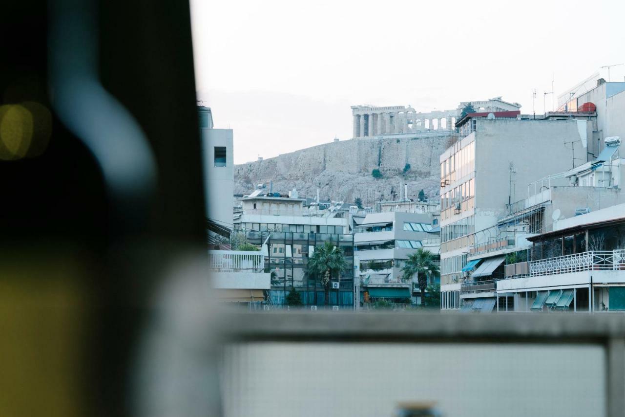 Bright 2 Bedrooms Apt. In The Heart Of Athens W Stunning Views To Acropolis Kültér fotó